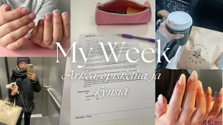 MY WEEK 3 | Arkea, opiskelua, ja kynsiä