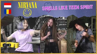 Nirvana ~ Smells Like Teen Spirit | cover by : Kalonica Nicx, Andrei Cerbu & Daria Bahrin