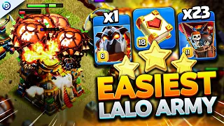 HEALING TOME makes Queen Charge Lalo UNSTOPPABLE | Best Attack Strategy TH16 Clash of Clans