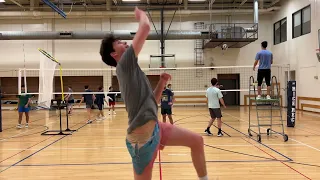 Rice Men's Club Volleyball Practice 12/11/24