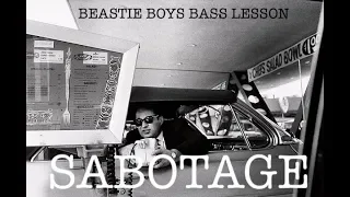 Quick Lessons: Beastie Boys - Sabotage (Bass)