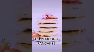 Keto Coconut Pancakes Keto Breakfast Idea