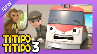 TITIPO S3 EP1 New conductor Pepper! l Train Cartoons For Kids | Titipo the Little Train