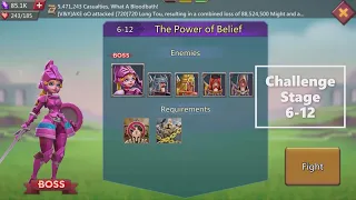 Lords Mobile F2P Challenge Stage 6-12