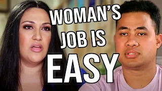 Husband Thinks A Womans Job Is EASY (and he tells her that)