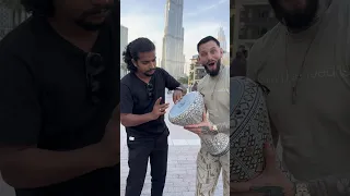 Indian man surprised me how he beat at darbuka😱 #alrafaelo #darbuka #india