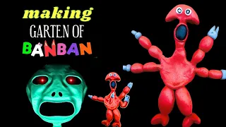 Making Garten of Banban 5 & 6 New Monsters Sculptures Timelapse