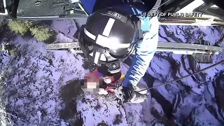 VIDEO | Dramatic rescue of freezing, stranded hikers trapped in Mount Zion National Park
