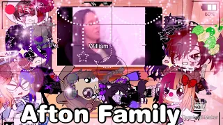 Afton Family react to FnaF Vines||Gacha Club|part 1|FnaF/Read Desc