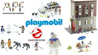 Alle Playmobil Ghostbusters Spielsets 2017 - Playmobil Build Review
