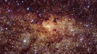 Zoom in to view the black hole at the Milky Way center in a new light