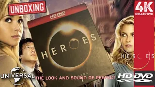 Heroes Season 1 complete Boxset HD-DVD unboxing