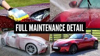 Maintenance Detail on an MX-5 | How I Wash My Car