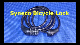 (199) Syneco Bicycle Lock - Recover your lost combination passcode