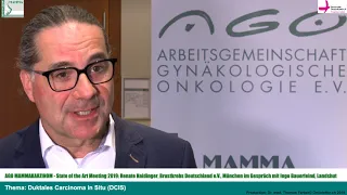 AGO 2019: "Duktales Carcinoma in Situ (DCIS)", Dr. Bauerfeind