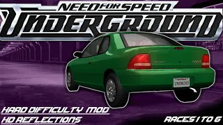 Need For Speed Underground 1 - Hard Mod - Part 1