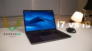 Macbook Pro 2018 Vega 20 - i7 vs i9 Benchmarks