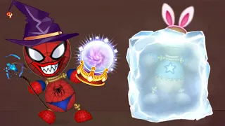 The Magician Spider Buddy vs The Ice Buddy | Kick The Buddy 2
