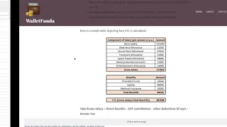 Help Tutorial: How to calculate monthly Take Home Salary in India (Excel calculator inside)!