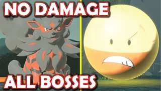 All Bosses Damageless: Pokemon Legends Arceus All Noble Bosses NO DAMAGE + NO POKEMON CHALLENGE!!