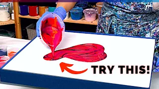 ART Ideas for 2022 🎁+ Pouring TIPS & Tricks💪 Acrylic Abstract Painting ~ Satisfying Acrylic Pouring