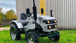 Ремінний тракторець з характером мінітрактора❗️🇺🇦 Огляд на СКАУТ 220