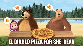 Masha and the Bear | PIZZERIA - She-Bear!