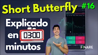 SHORT BUTTERFLY Fácil y Rápido | Curso de Opciones en 3 minutos | Finare