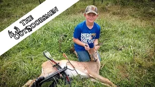 Youth Gets His First Whitetail Deer Crossbow Kill | Kentucky Youth Crossbow Kill