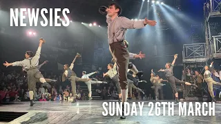 Newsies Curtain Call - Front Row | 26th March 2023