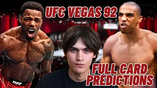 UFC Fight Night Barboza vs. Murphy Full Card Predictions!