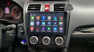 Subaru XV Growl Android OEM Head Unit installed