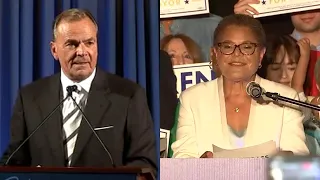 LA mayor's race: Rick Caruso, Karen Bass heading to November runoff election | ABC7