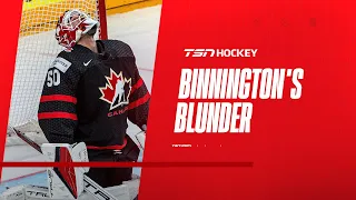 Binnington blunder sinks Canada against Sweden
