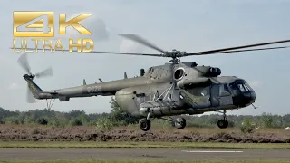 (4K) Mil Mi-171Sh HIP from the Czech Air Force arrival at Sanicole Air Show Air Base EBLE