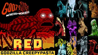 RED HELLBEAST VS ALL KAIJU IN NES Godzilla Creepypasta MUGEN KaijuVerse Retro Fighters ファミコンゴジラクリーピー