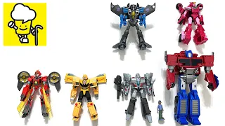 Transformers Earthspark Deluxe Class Optimus Prime Bumblebee Megatron Elita 1 Skywarp トランスフォーマー 變形金剛