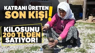 54 Yıldır Katran Üretiyor, Kilosunu 200 Liraya Satıyor