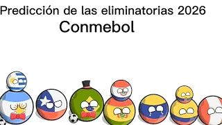 Predicción de las eliminatorias de Usa, México Y Canada 2026 Parte 1(Countryballs)