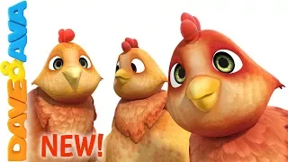 🐥 Farm Animals Song | Nursery Rhymes and Children’s Songs from Dave and Ava 🐥