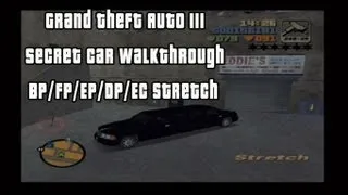 Grand Theft Auto III - Secret Car Walkthrough Part 4 - BP/FP/EP/DP/EC Stretch