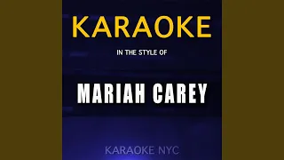 My All (Originally Performed By Mariah Carey) (Karaoke Version)