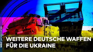 Deutschland liefert Raketenwerfer und gepanzerte Fahrzeuge an Ukraine | EILMELDUNG