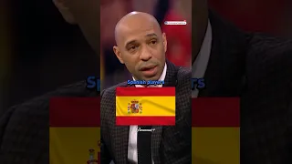 Thierry Henry on why Spanish footballers seem to be the smartest in the world 🇪🇸