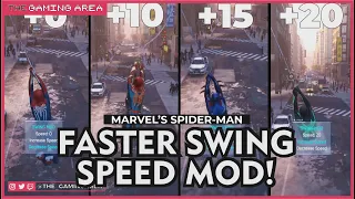 Marvel's Spider Man - Faster Swing Mod Comparison