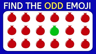 Find the ODD Emoji 😜 out | Test Your Eyes 👀 | [Easy•Medium•Hard] |