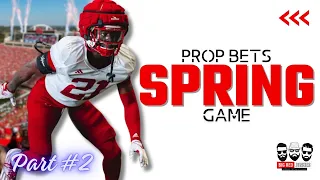 Huskers Spring Game Preview PART 2 | Prop Bets | Bonus Talk - #gbr #springgame #spring