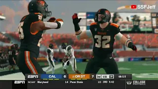 Cal vs. #25 Oregon State | Jefe's 2021 Dynasty Week 8 | College Football Revamped