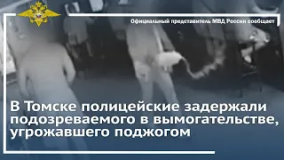 Ирина Волк: В Томске полицейские задержали подозреваемого в вымогательстве, угрожавшего поджогом