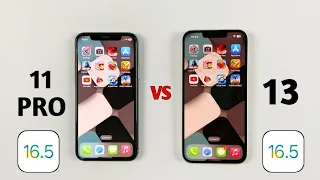 iPhone 11 Pro Vs iPhone 13 SPEED TEST in 2023 - iOS 16.5 SPEED TEST